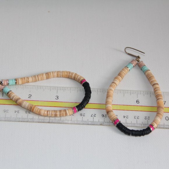 Isabel Marant Victoria Heishi Bead Earrings - Picture 9 of 16